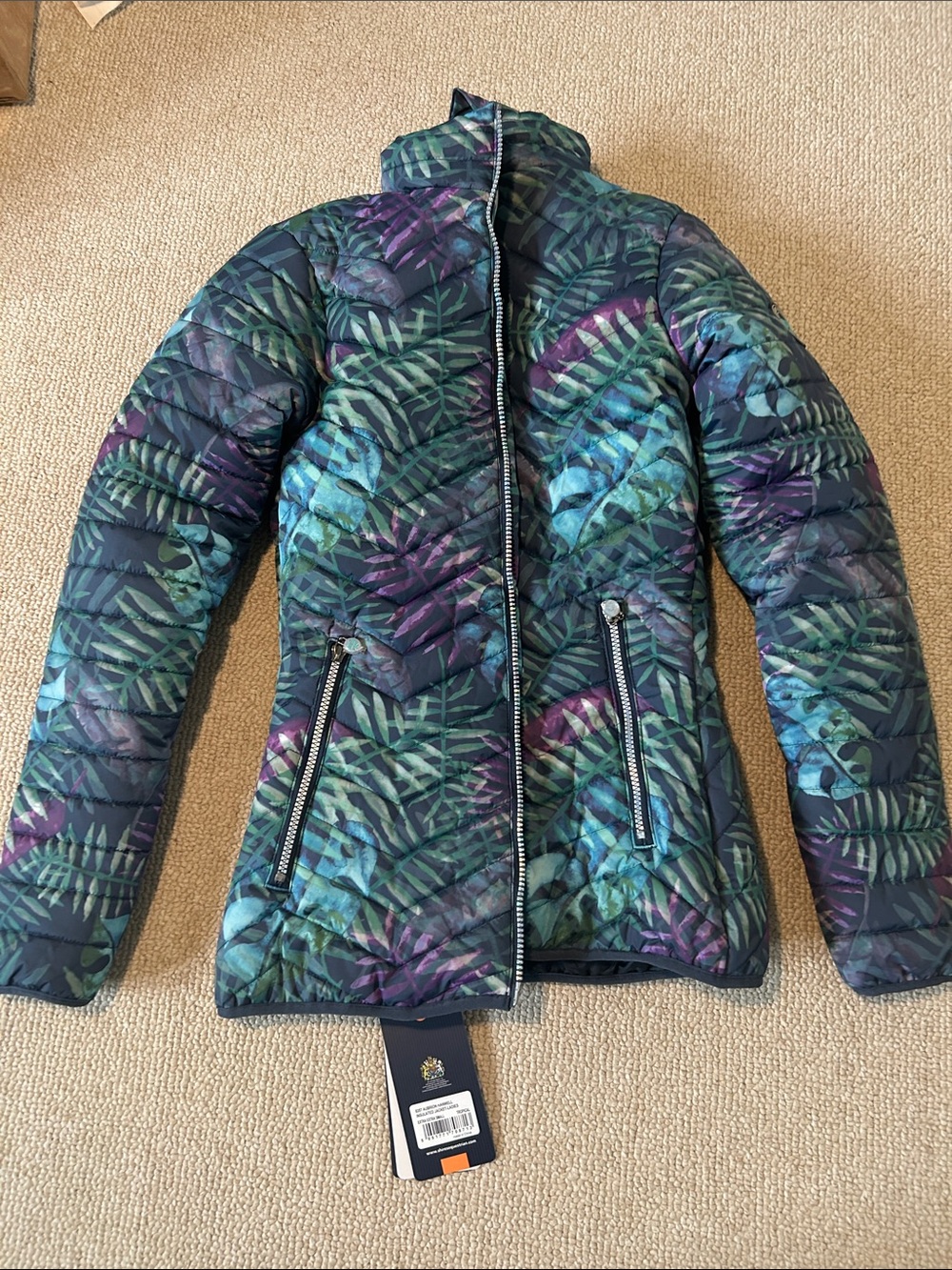 NWT Aubrion Hanwell Jacket XXS Tropical
